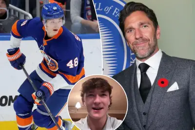 Matthew Schaefer takes playful Rangers jab at Henrik Lundqvist in hilarious interview moment