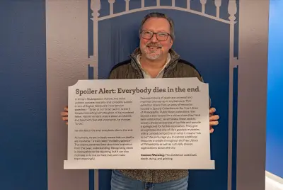 Free Library exhibit examines how different cultures view death and grief