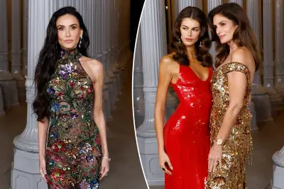 The best red carpet looks from the LACMA Art + Film Gala 2025 : Demi Moore, Kaia Gerber, Cindy Crawford, Elle Fanning and more