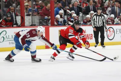 Jack Hughes scores twice as Avalanche falls to Devils, 4-3, in overtime