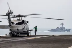 US Navy Sea Hawk helicopter, F/A-18F Super Hornet fighter jet go down in separate South China Sea incidents
