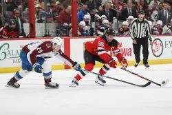 Jack Hughes scores twice as Avalanche falls to Devils, 4-3, in overtime