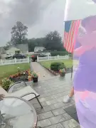 New Jersey deliveryman nearly struck by lightning while dropping off food: wild video