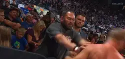 Johnny Damon’s daughter flips off TNA wrestlers during Slammiversary on Long Island